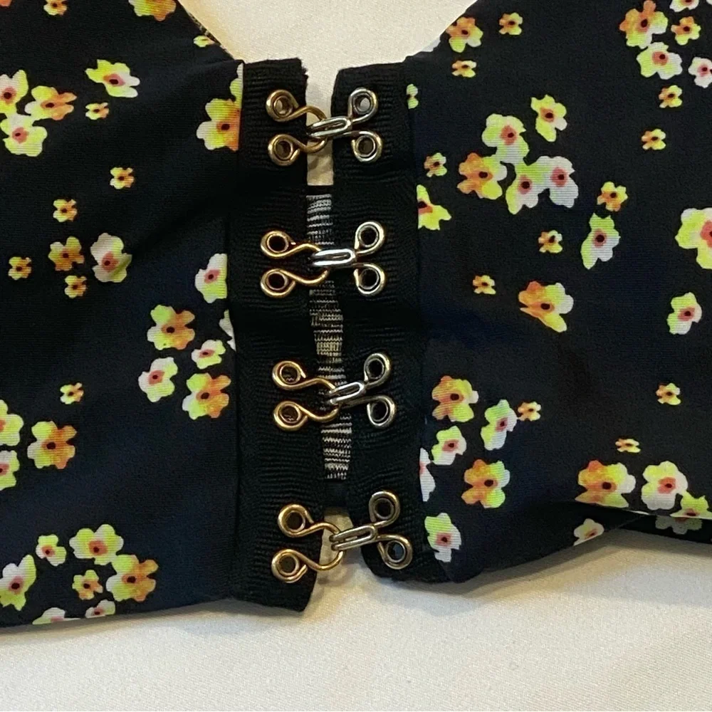 New! Maaji reversible June dreamy floral bikini top 14462